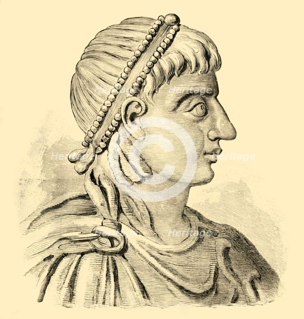'Justinian', (c6th century), 1890.   Creator: Unknown.