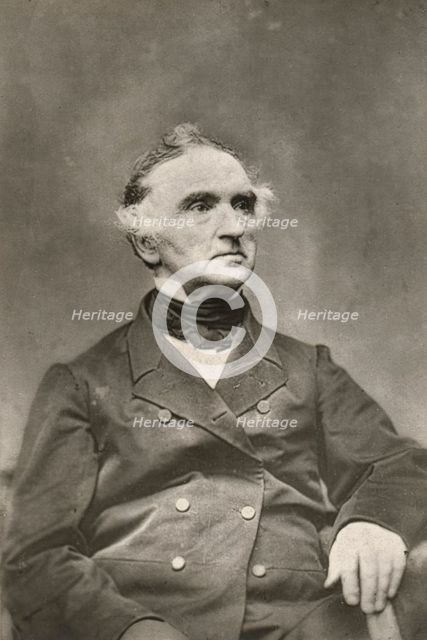 Justus von Liebig, German chemist, 1866. Creator: Unknown.