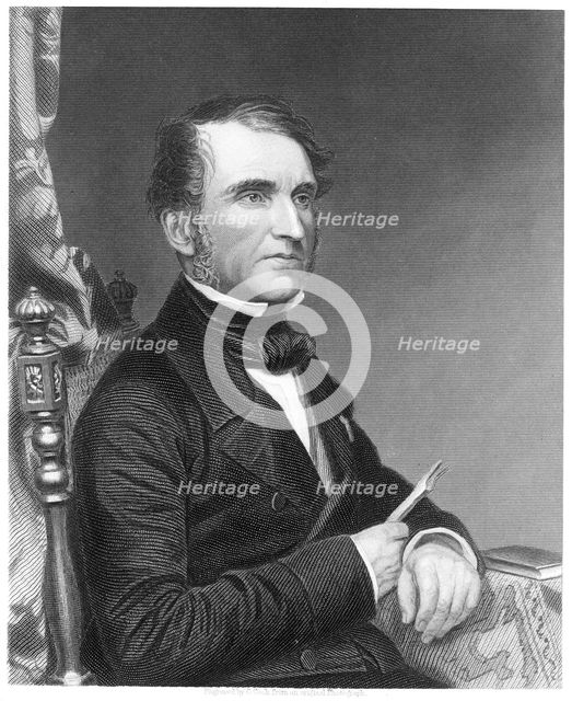 Justus von Liebig, German chemist, c1860. Creator: Unknown.