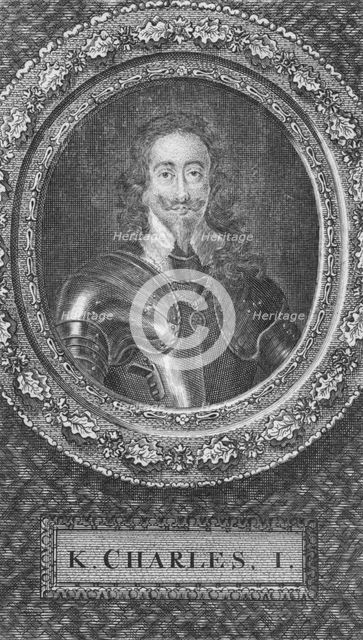 'K. Charles I', 18th century. Artist: James Mynde.