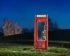 K8 telephone kiosk, Langton Park, Wroughton, Swindon, Wiltshire, 2014. Artist: James O Davies