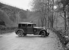 OM of PD Walker competing in the MCC Sporting Trial, 1930. Artist: Bill Brunell