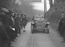 OM open 4-seater of PD Walker competing in the MCC Exeter Trial, 1928. Artist: Bill Brunell
