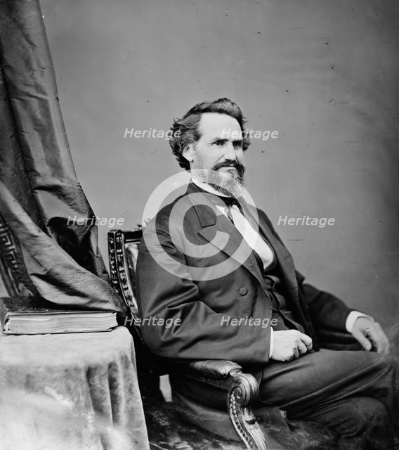 Omar Dwight Conger of Michigan, between 1860 and 1875. Creator: Unknown.