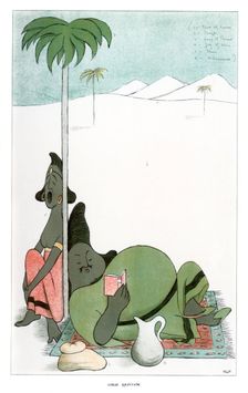 Omar Khayyam 1904.Artist: Max Beerbohm