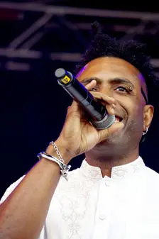 Omar, Love Supreme Jazz Festival, Glynde Place, East Sussex, 2014. Artist: Brian O'Connor