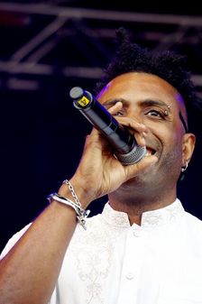 Omar, Love Supreme Jazz Festival, Glynde Place, East Sussex, 2014. Artist: Brian O'Connor