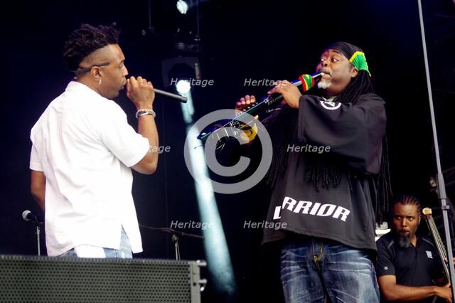 Omar, Love Supreme Jazz Festival, Glynde Place, East Sussex, 2014. Artist: Brian O'Connor.