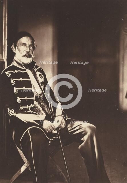 Omar Pacha, 1855. Creator: Roger Fenton.