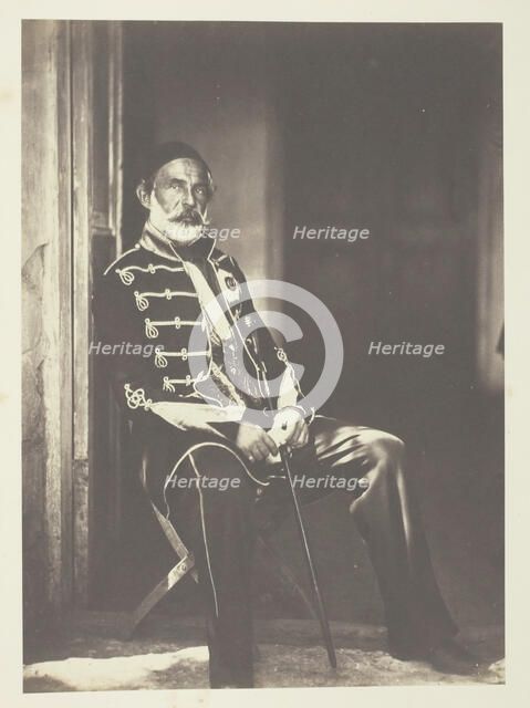 Omar Pacha, 1855. Creator: Roger Fenton.