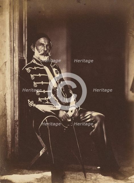 Omar Pacha, 1855. Creator: Roger Fenton.
