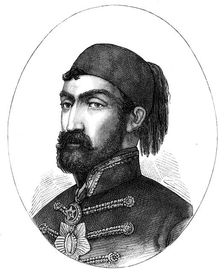 Omar Pasha (1806-1871), Commander in Chief of the Turkish army, (1888)