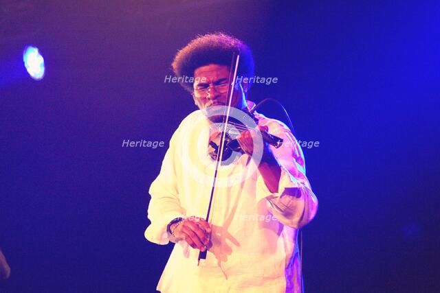 Omar Puente, Brecon Jazz Festival, Powys, Wales, 2006. Artist: Brian O'Connor