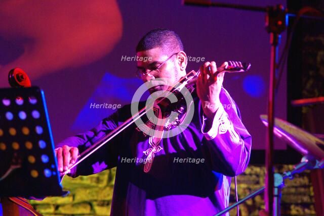 Omar Puente, Brecon Jazz Festival, Powys, Wales, 2009. Artist: Brian O'Connor