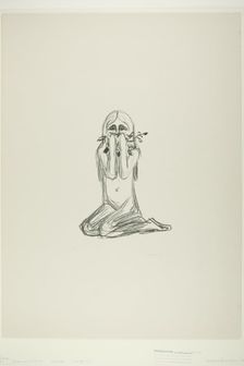 Omega and the Flower, 1908/09. Creator: Edvard Munch