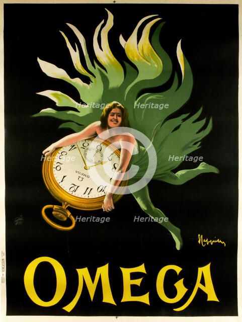 Omega, c. 1910. Creator: Cappiello, Leonetto (1875-1942).