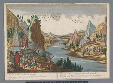 Omen in the flight of birds, 1742-1801. Creator: Anon