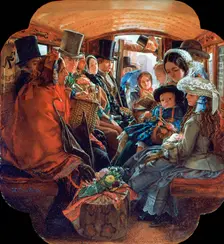 Omnibus Life in London 1859. Artist: William Maw Egley