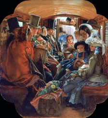 Omnibus Life in London 1859. Artist: William Maw Egley