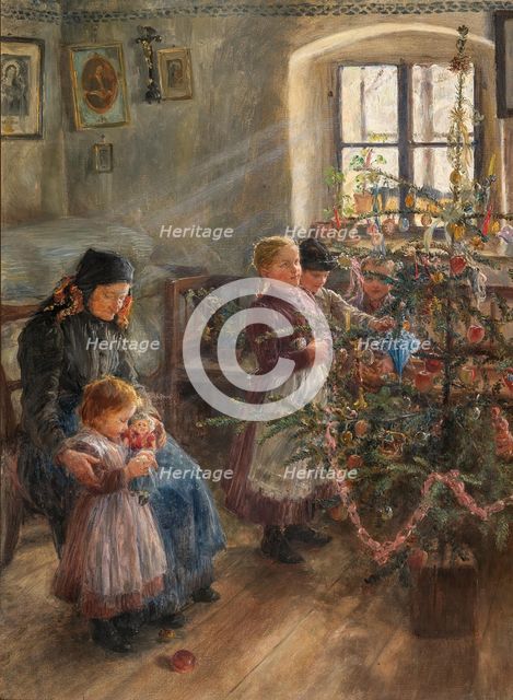 On Christmas day. Creator: Czech, Emil (1862-1929).