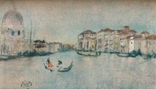 On a Venetian Canal, c1854-1903, (1903). Artist: James Abbott McNeill Whistler