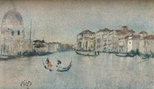 On a Venetian Canal, c1854-1903, (1903). Artist: James Abbott McNeill Whistler