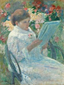 On a Balcony, 1878/79. Creator: Mary Cassatt