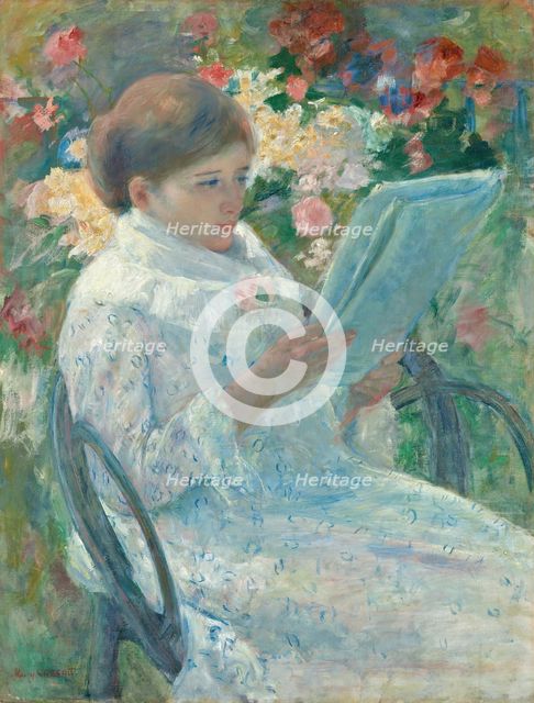 On a Balcony, 1878/79. Creator: Mary Cassatt.