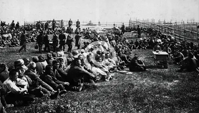 On a holiday, late 19th cent - early 20th cent. Creator: I Popov.