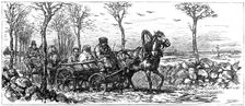 On a road near St Petersburg, Russia, 1882