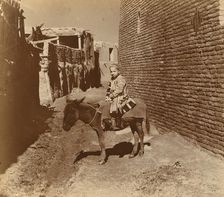 On a street of old Samarkand, between 1905 and 1915. Creator: Sergey Mikhaylovich Prokudin-Gorsky