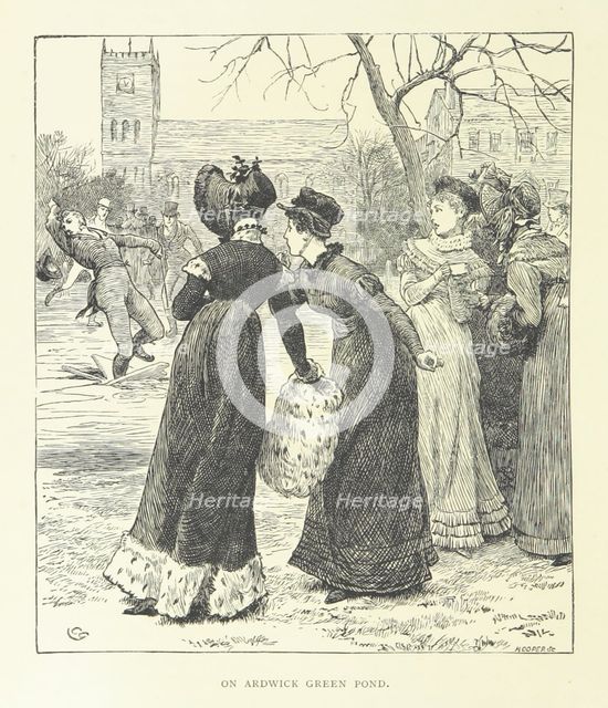 On Ardwick Green Pond, 1896. Creator: Hooper.