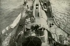 On Board A French Dreadnought (1919). Creator: Unknown