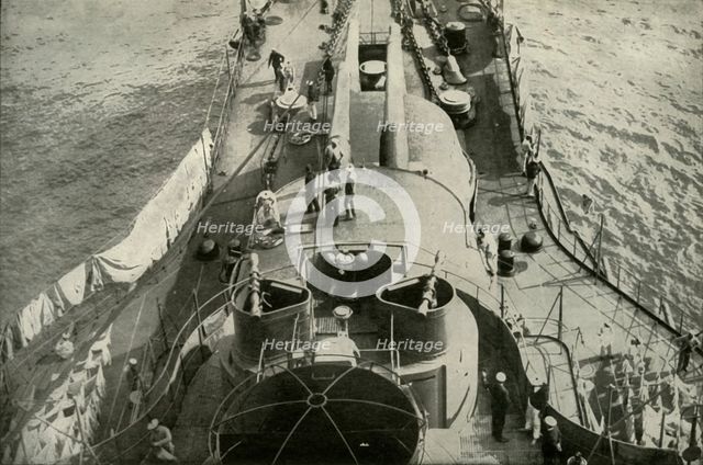 'On Board A French Dreadnought', (1919).  Creator: Unknown.