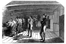 On board a prison hulk, 1848