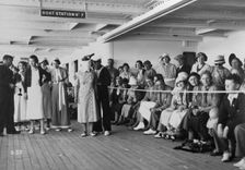 On board the RMS Atlantis c1929-c1939(?)