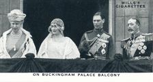On Buckingham Palace Balcony 1923 (1937). Creator: Unknown