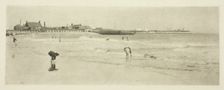 On Gorleston Sands, 1887. Creator: Peter Henry Emerson