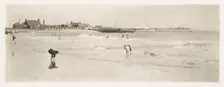 On Gorleston Sands, 1887. Creators: Peter Henry Emerson, Walter L. Colls