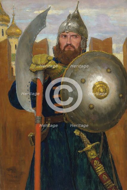 On guard. Artist: Vasnetsov, Viktor Mikhaylovich (1848-1926)