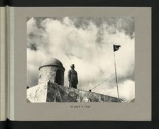 On guard in Libya. Creator: Colonial Office