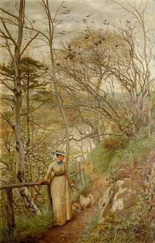 On Deeside, 1874. Creator: Frederick George Cotman