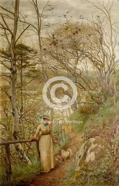 On Deeside, 1874. Creator: Frederick George Cotman.