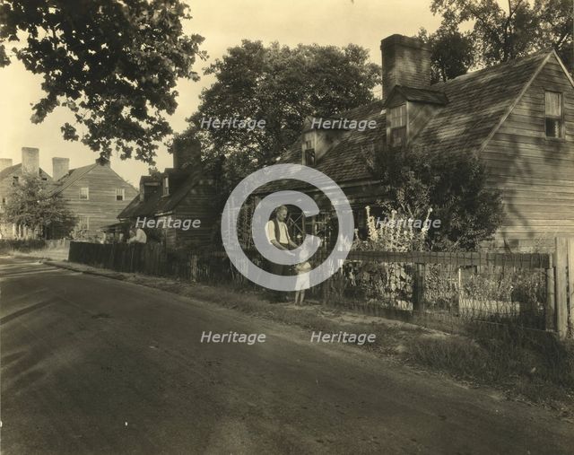 On Ettricks Island, Petersburg, Dinwiddie County, Virginia, 1933. Creator: Frances Benjamin Johnston.