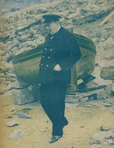 On his way to North Africa for the historic Three-Power Conference at Cairo (Nov. 22-26, 1943)