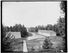 On old river, Charlevoix, between 1890 and 1901. Creator: Unknown