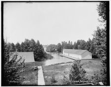 On old river, Charlevoix, between 1890 and 1901. Creator: Unknown