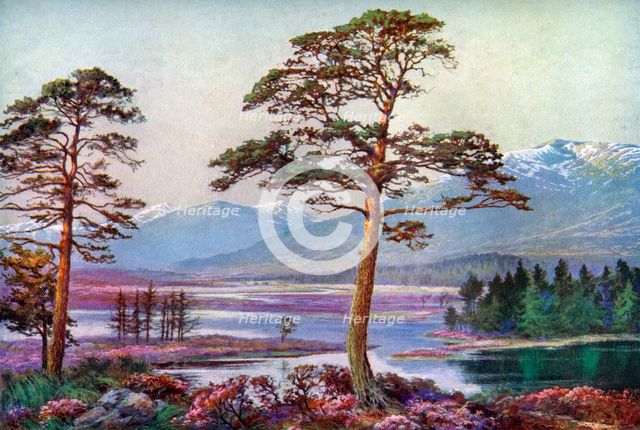 'On Loch Tulla, Black Mount, Argyllshire', Scotland, 1924-1926.Artist: FC Varley
