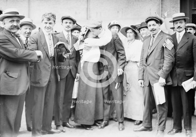 On LA LORRAINE, 1914. Creator: Bain News Service.