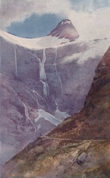 On M'Kinnon's Pass, New Zealand 1923. Creator: Frank Wright